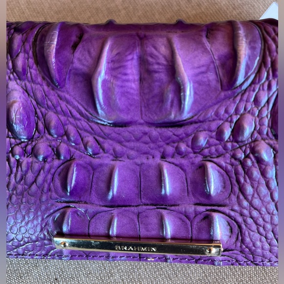 NWT Brahmin Ady in ULTRAVIOLET Ombre All Over Wallet - Picture 5 of 13
